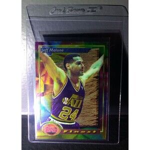 1993-94 Topps Finest Jeff Malone #36 Basketball Card